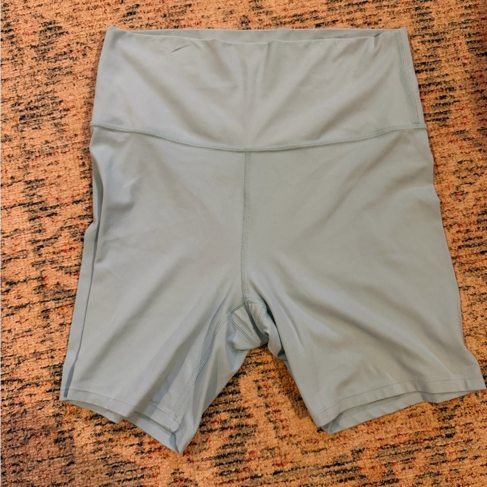 All in Motion Women's Sky Blue Bike Shorts